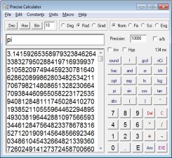 Precise Calculator screenshot